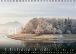 � Bro�a Lovack� � Zamrznut� Liptovsk� Mara v Liptovskom Trnovci (janu�r) 